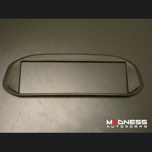 Alfa Romeo 4C Carbon Fiber Radio Cover Frame - Matte